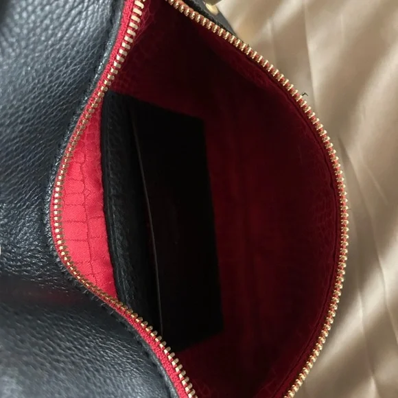 Hammitt Black Crossbody Bag with Gold Details - Picture 3 of 4